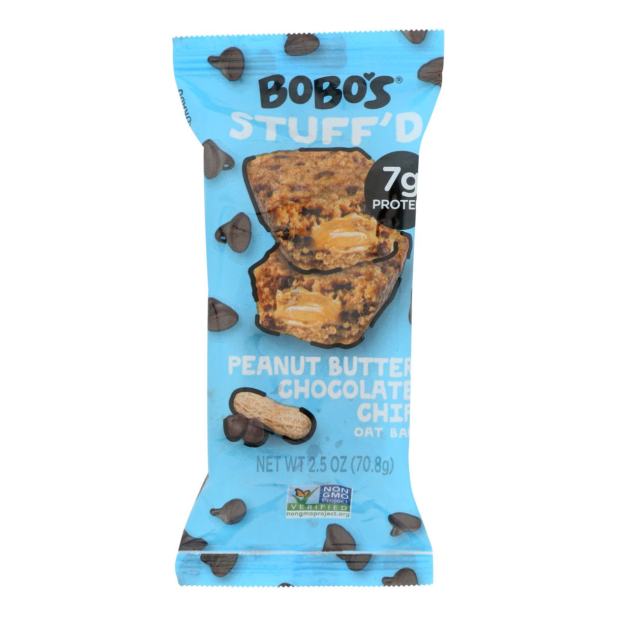 Bars, Oat, Stuff'd, Peanut Butter Chocolate Chip,12 - 2.5 OUNCE