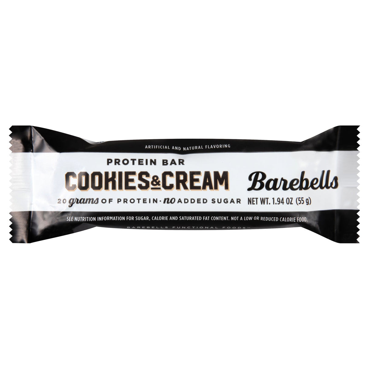Bars, Protein, Cookie & Cream, No Added Sugar,12 - 1.94 OUNCE