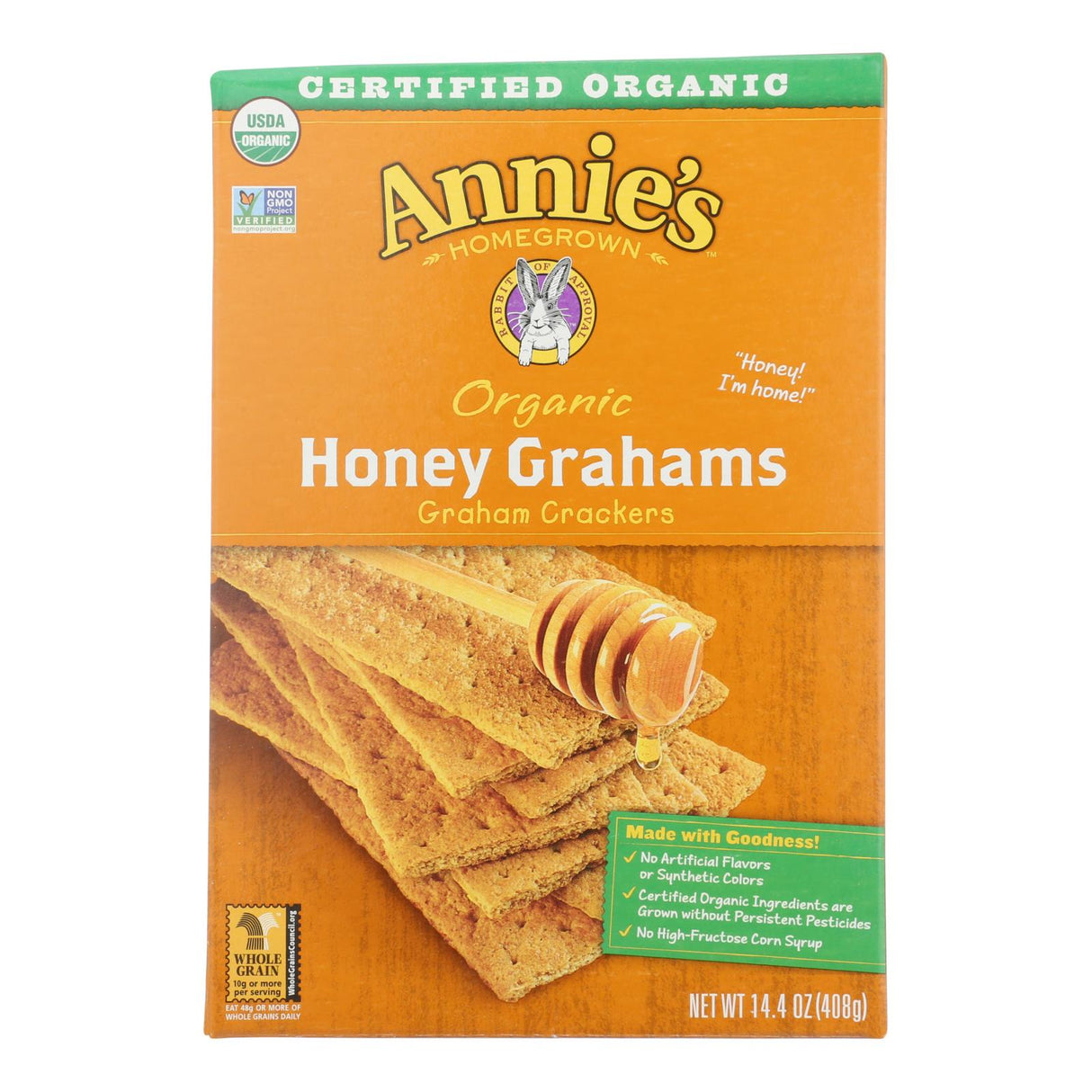 Crackers, Graham, Honey,12 - 14.4 OUNCE