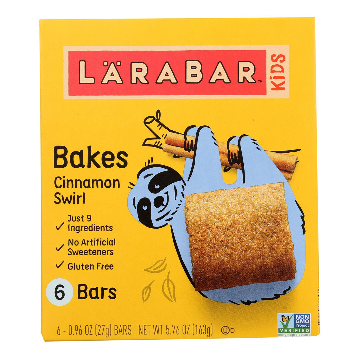 Bars, Kids Snack, Bakes, Cinnamon Swirl, 0.96 Ounce,8 - 6 COUNT