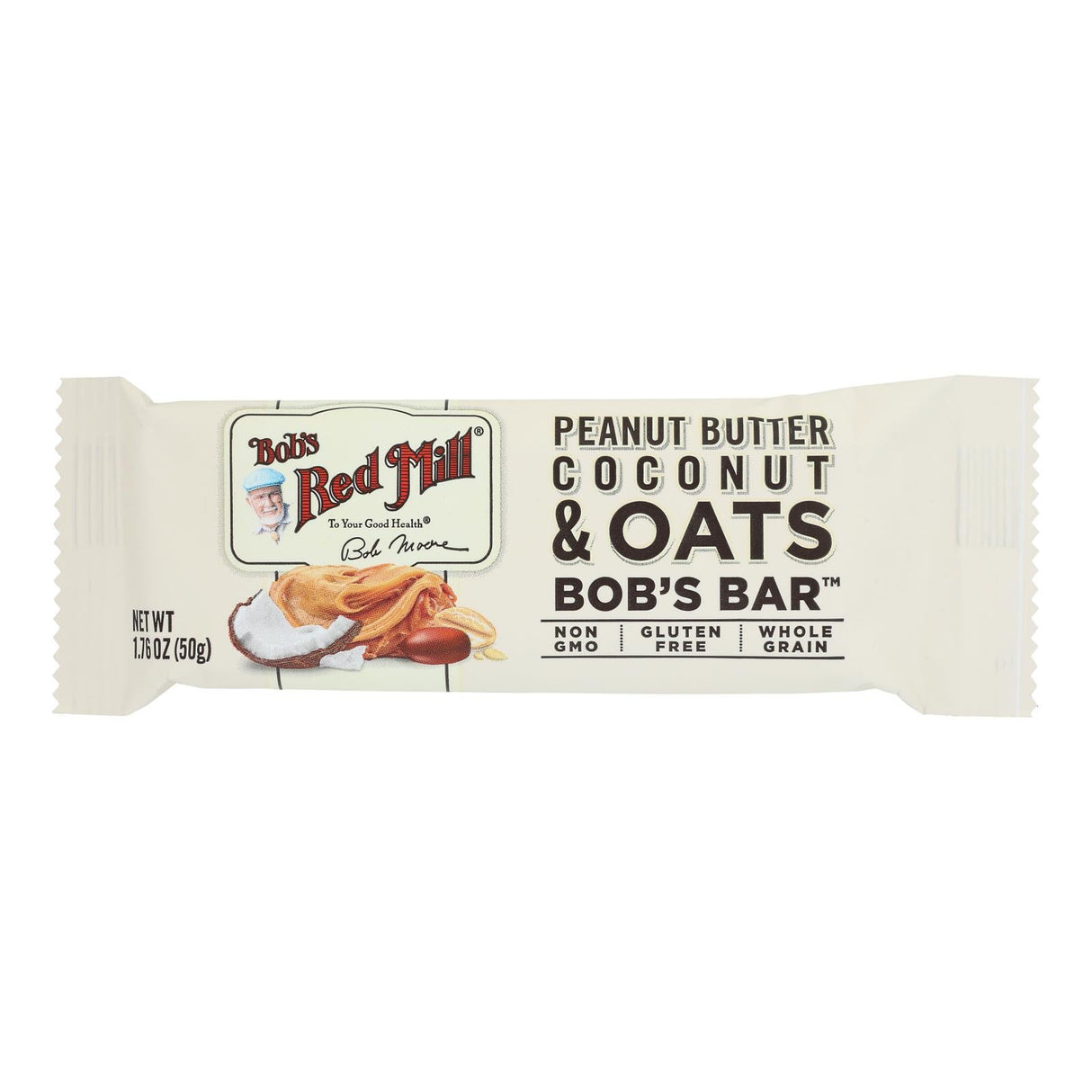 Bars, Oat, Peanut Butter Coconut,12 - 1.76 OUNCE