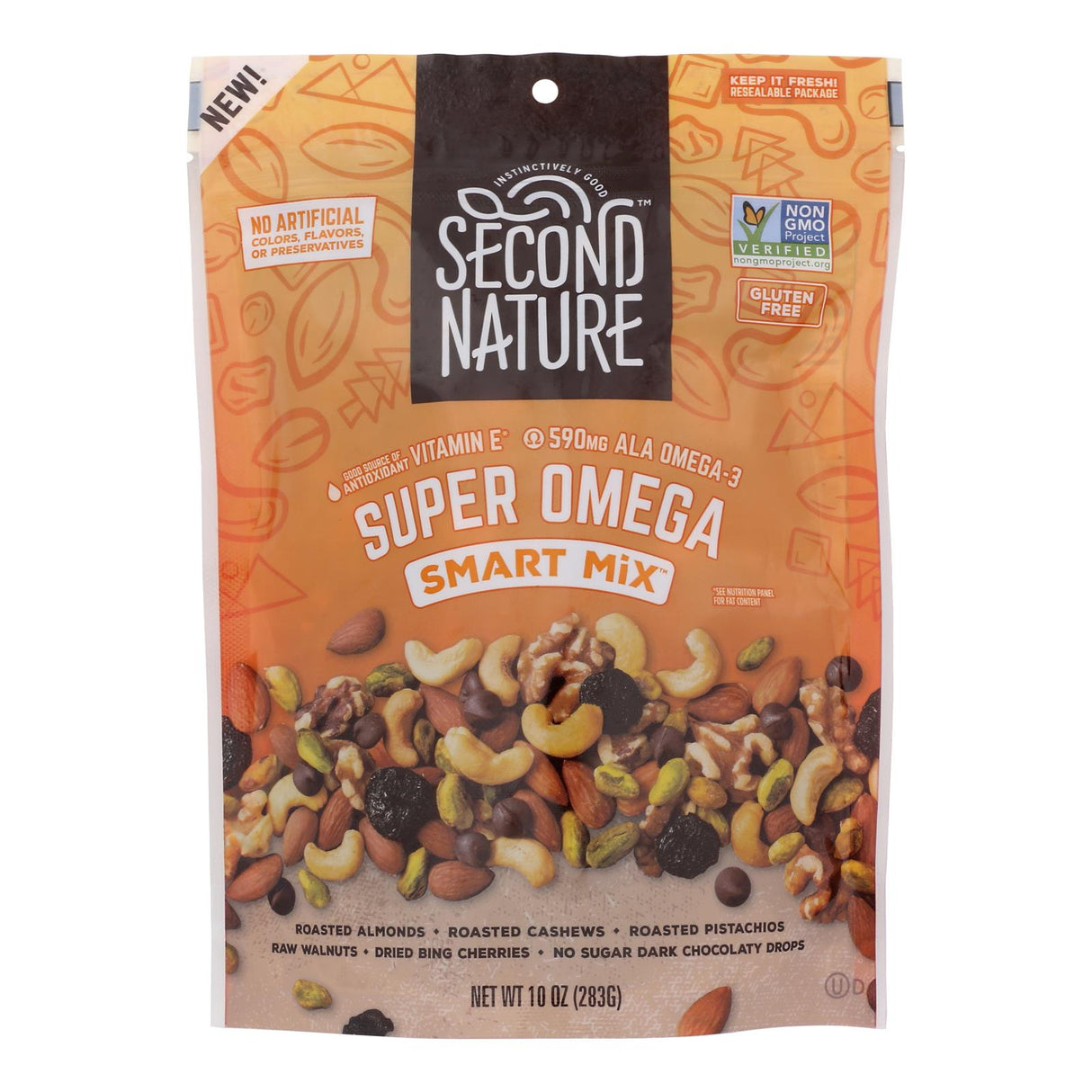 Trail Mix, Smart Mix Super Omega, Resealable Bag,6 - 10 OUNCE
