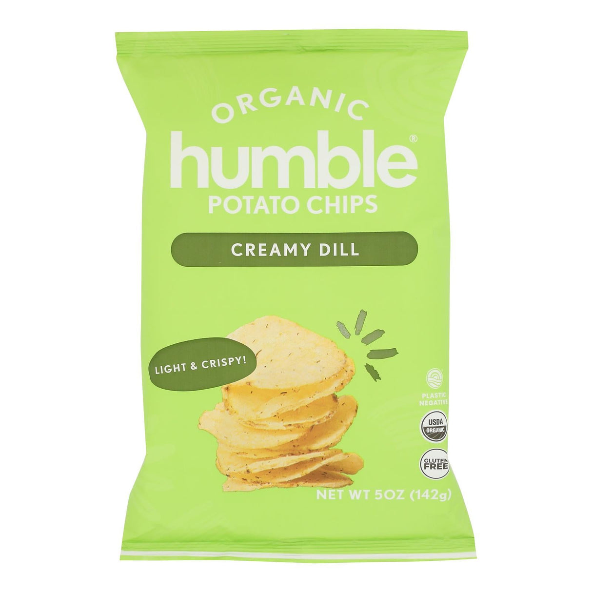 Chips, Potato, Creamy Dill,12 - 5 OUNCE