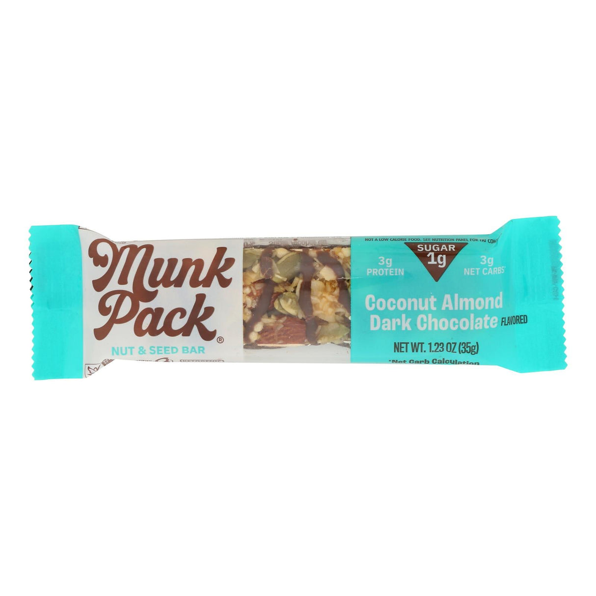 Bars, Nut & Seed, Coconut Almond Dark Chocolate,12 - 1.23 OUNCE