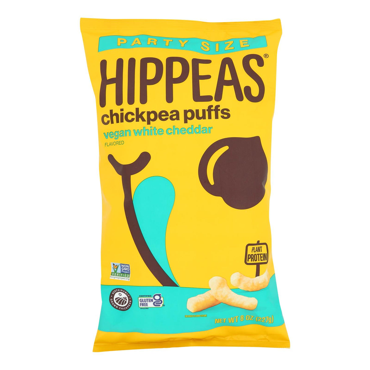 Snack Puffs, Chickpea, White Cheddar,6 - 8 OUNCE