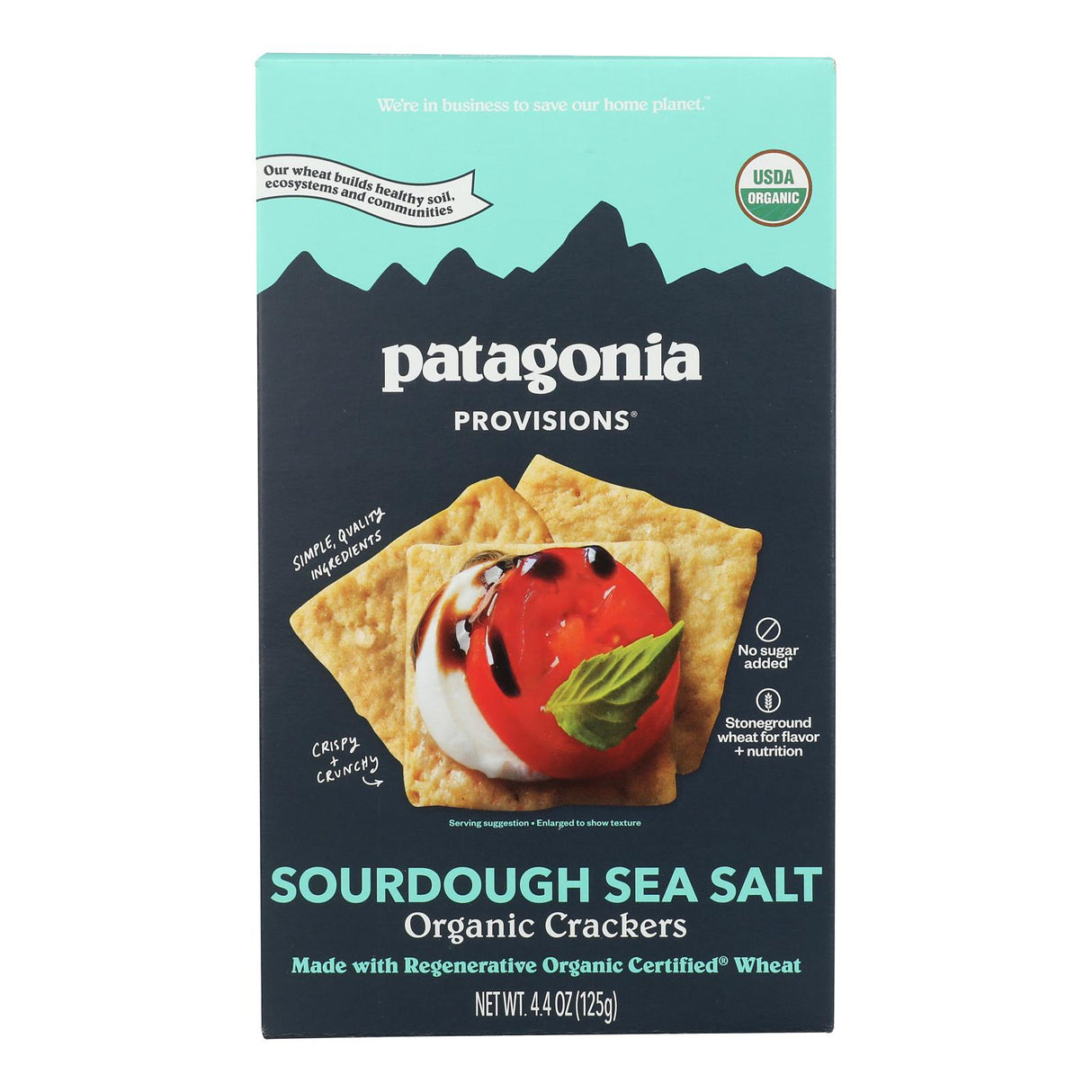 Crackers, Sourdough, Sea Salt,6 - 4.4 OUNCE