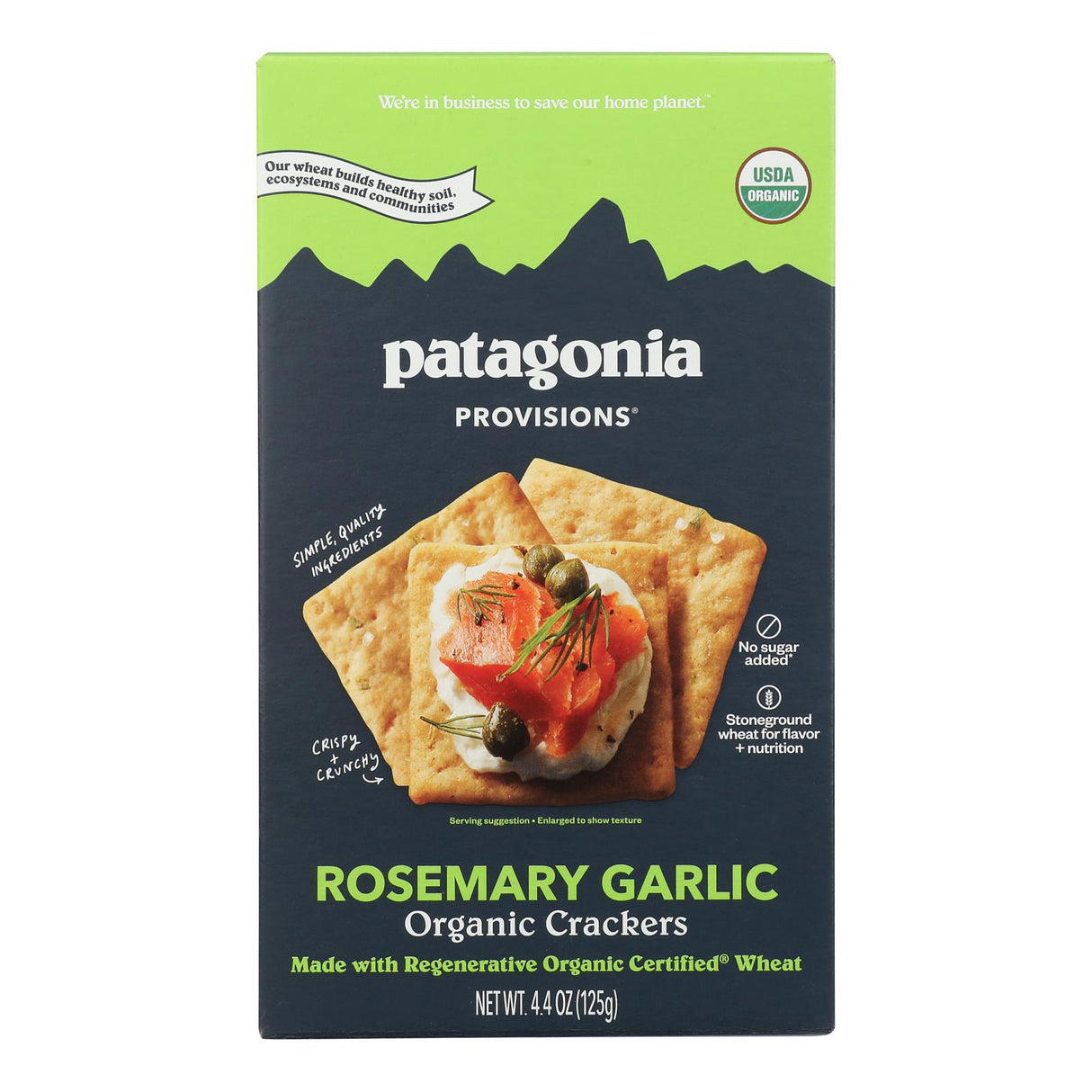 Crackers, Rosemary Garlic,6 - 4.4 OUNCE