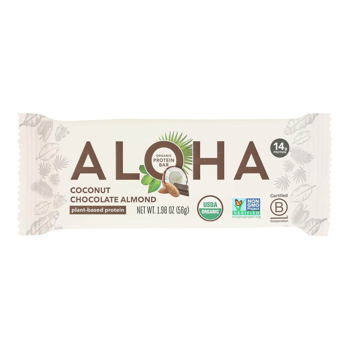 Bars, Protein, Plant-Based, Coconut Chocolate Almond,12 - 1.98 OUNCE