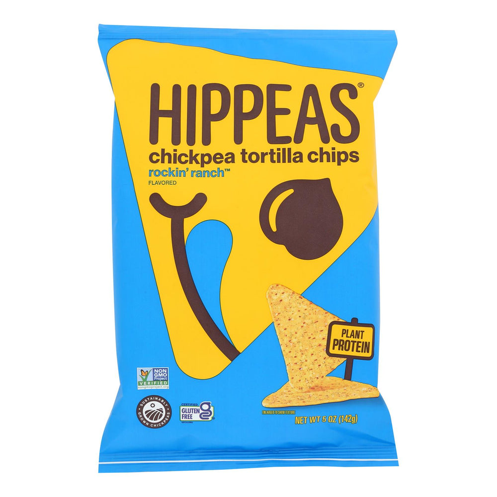 Chips, Chickpea Tortilla, Ranch,12 - 5 OUNCE