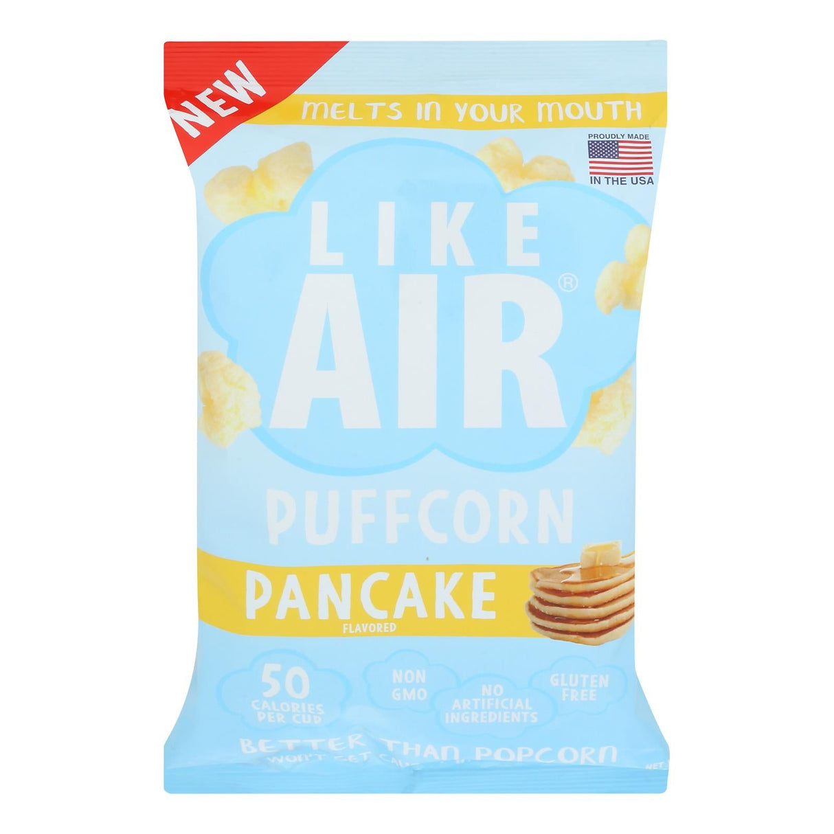 Snack Puffs, Puffcorn, Pancake,12 - 4 OUNCE