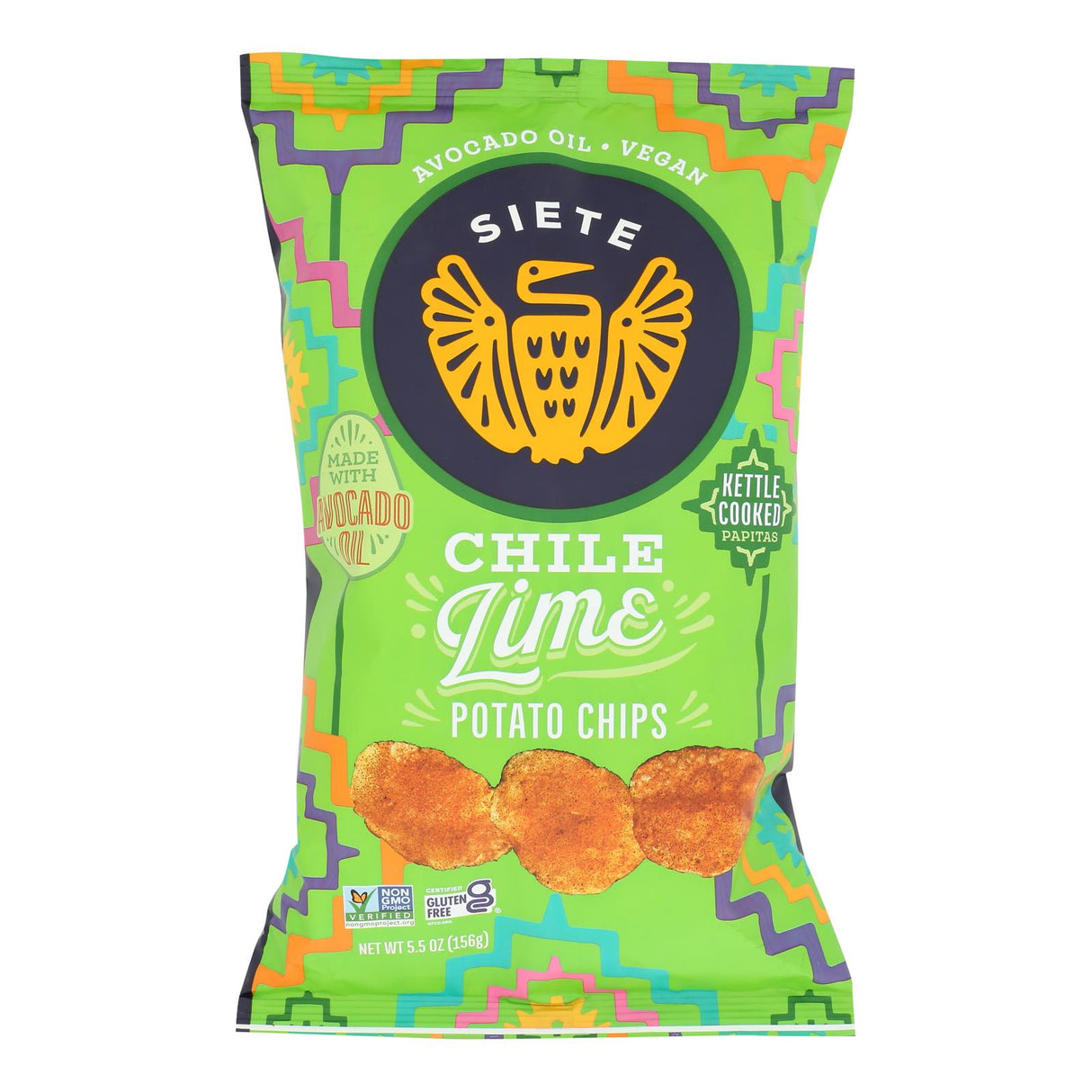 Chips, Potato, Kettle-Cooked, Chile Lime,6 - 5.5 OUNCE