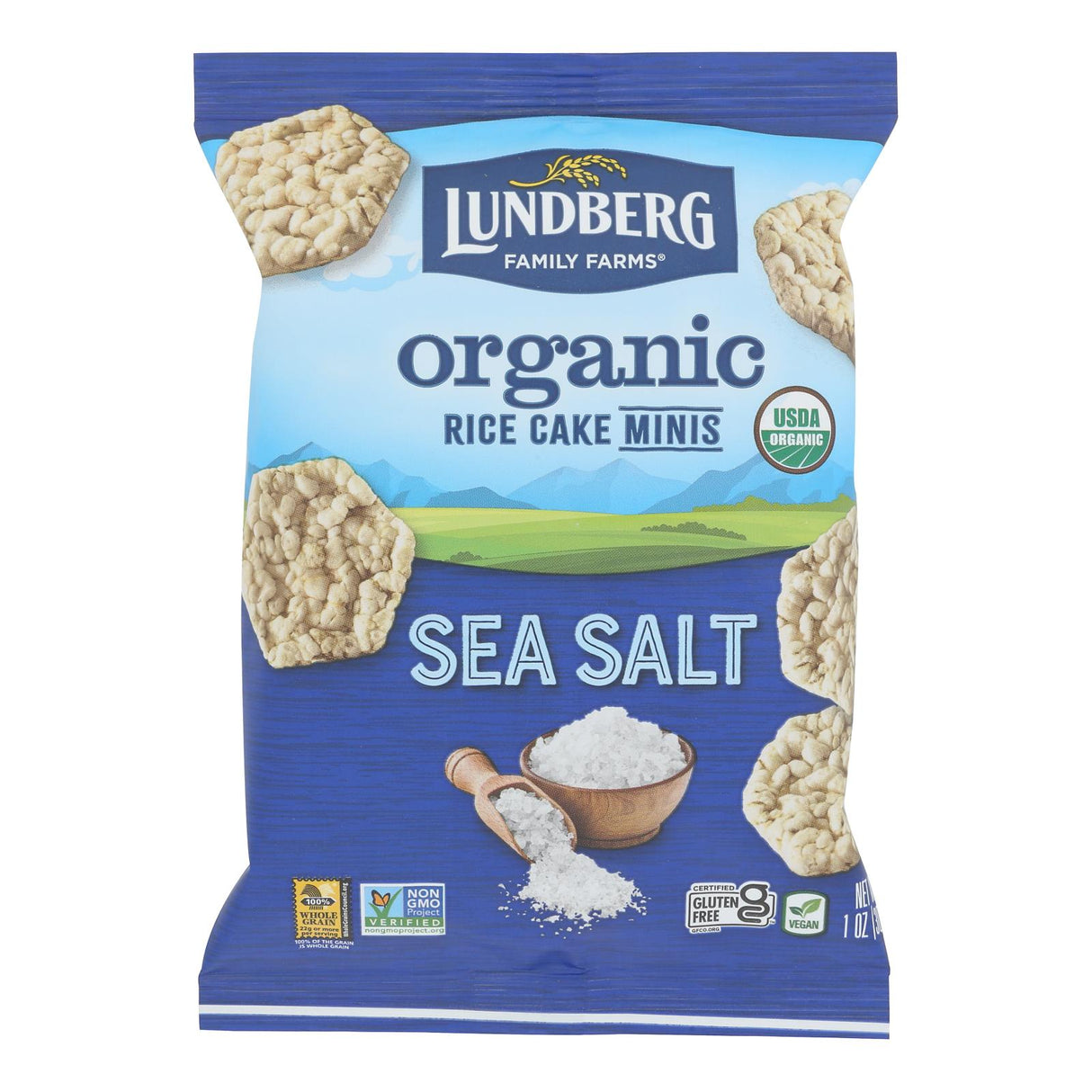 Rice Cakes, Sea Salt, Mini,24 - 1 OUNCE