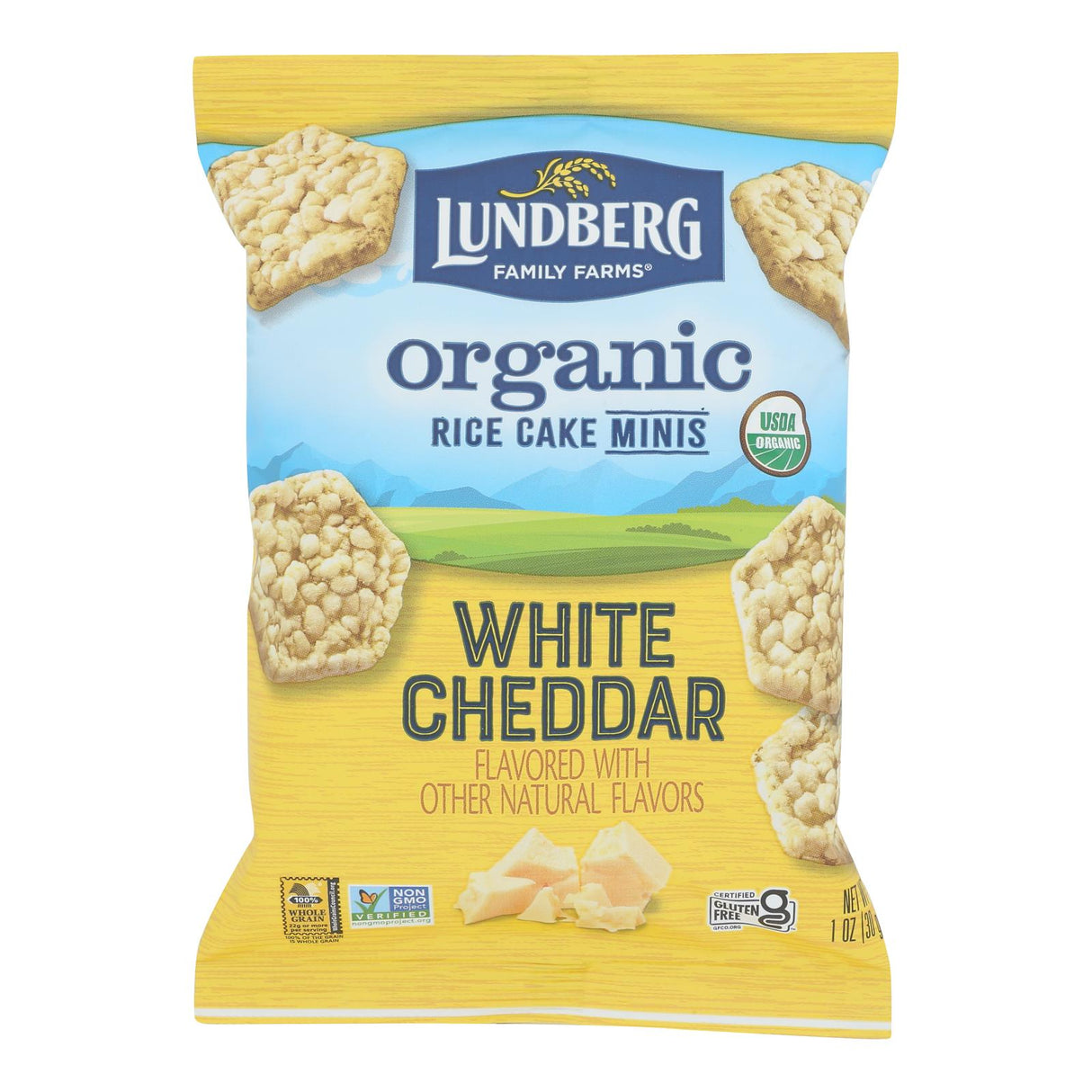 Rice Cakes, White Cheddar, Mini,24 - 1 OUNCE