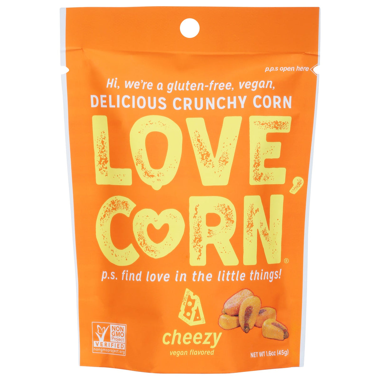 Snacks, Corn Kernel, Cheezy,10 - 1.6 OUNCE