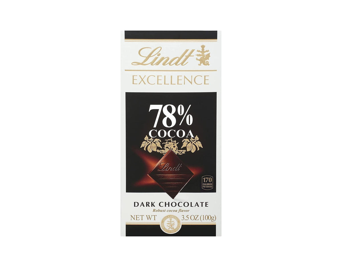 Chocolate Bars, Dark, 78% Cocoa,12 - 3.5 OUNCE