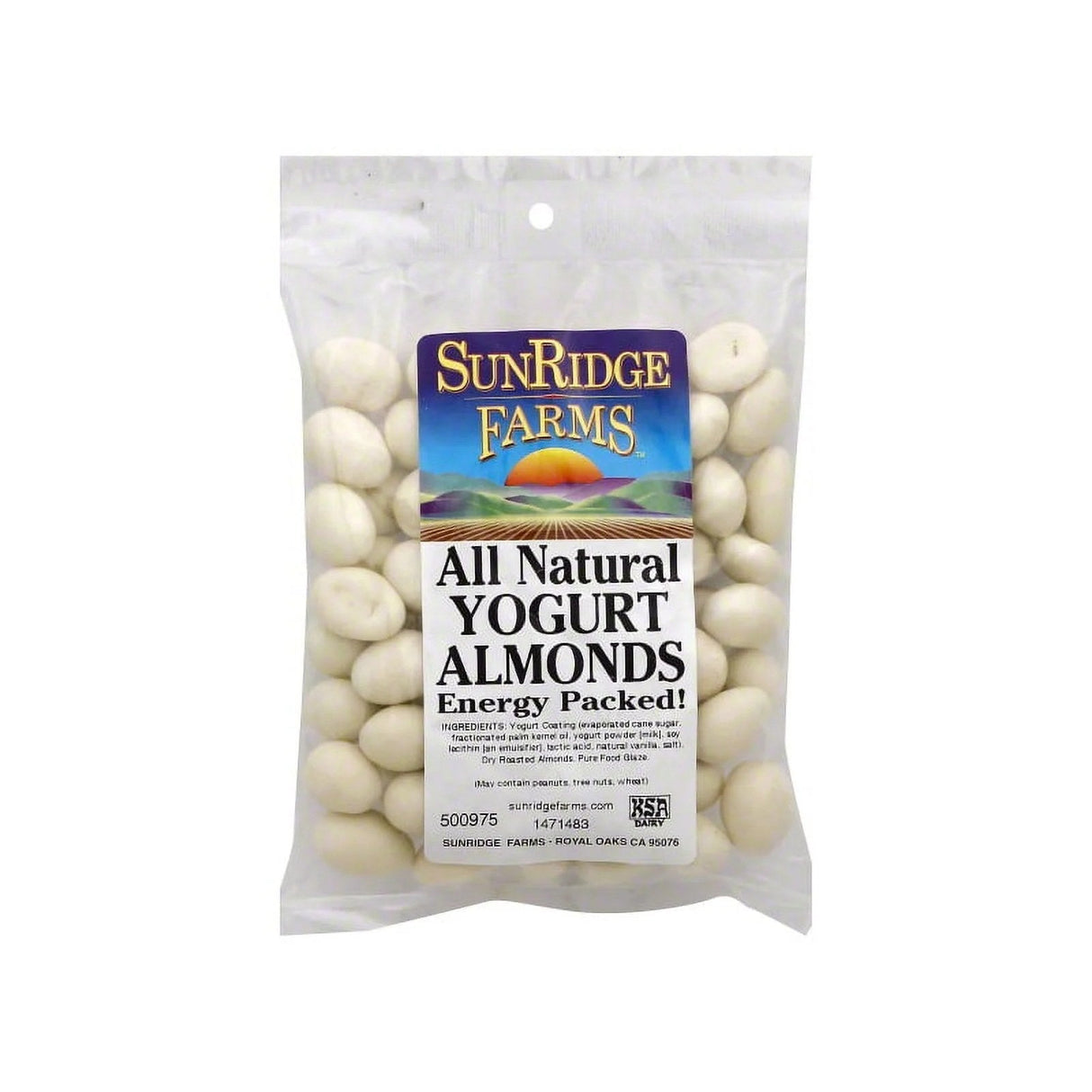 Almonds, Yogurt-Covered,1 - 10 POUND
