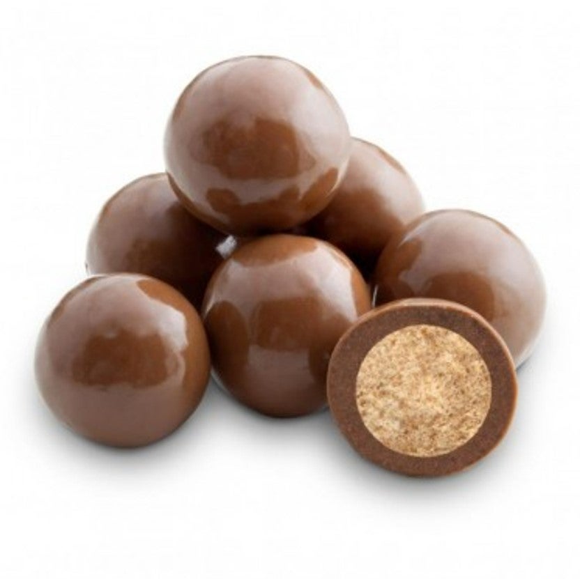 Candy, Malted Milk Ball, Skinny Dipper, Milk Chocolate-Covered,1 - 10 POUND