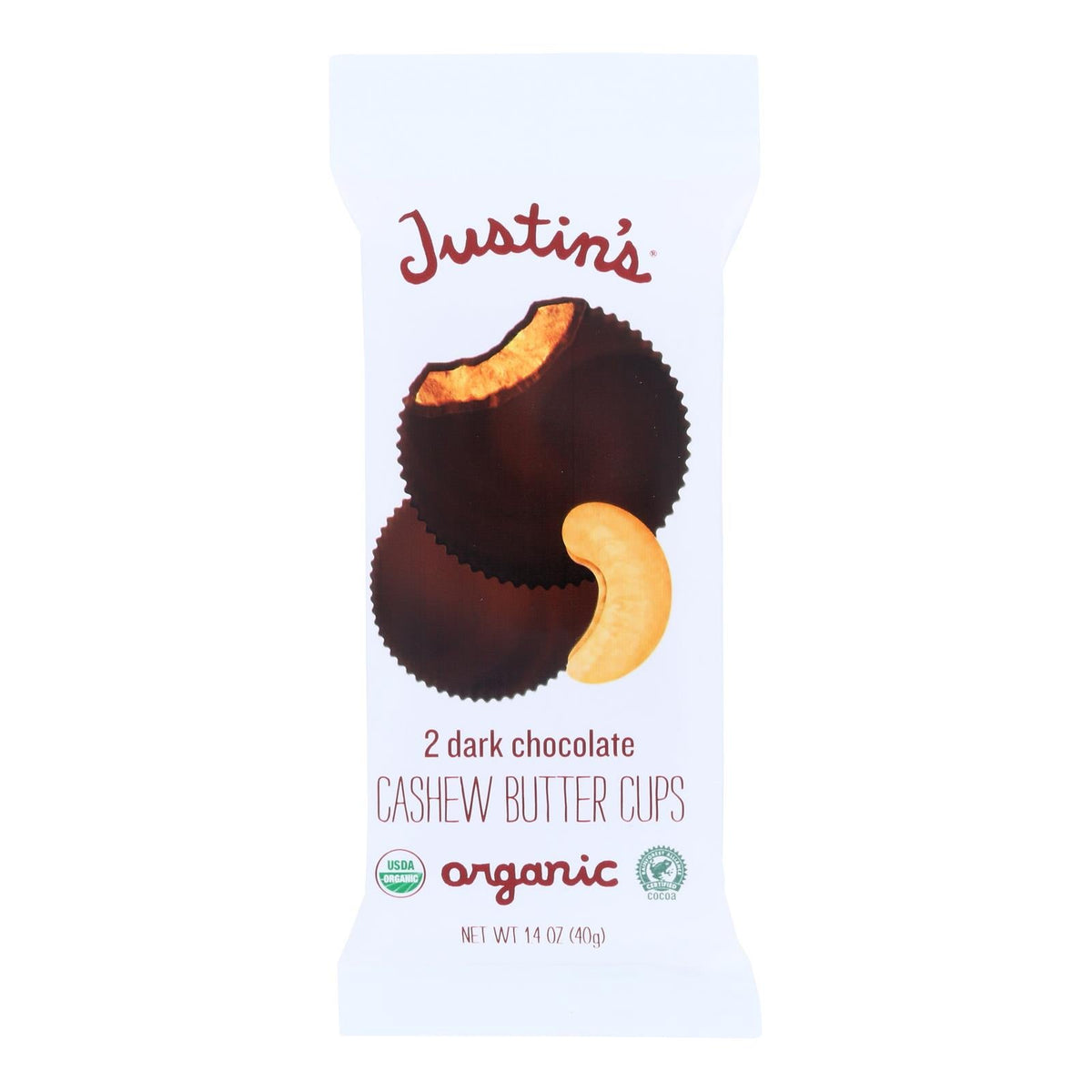 Candy, Cashew Butter Cup, Dark Chocolate, Individually-Wrapped,12 - 1.4 OUNCE