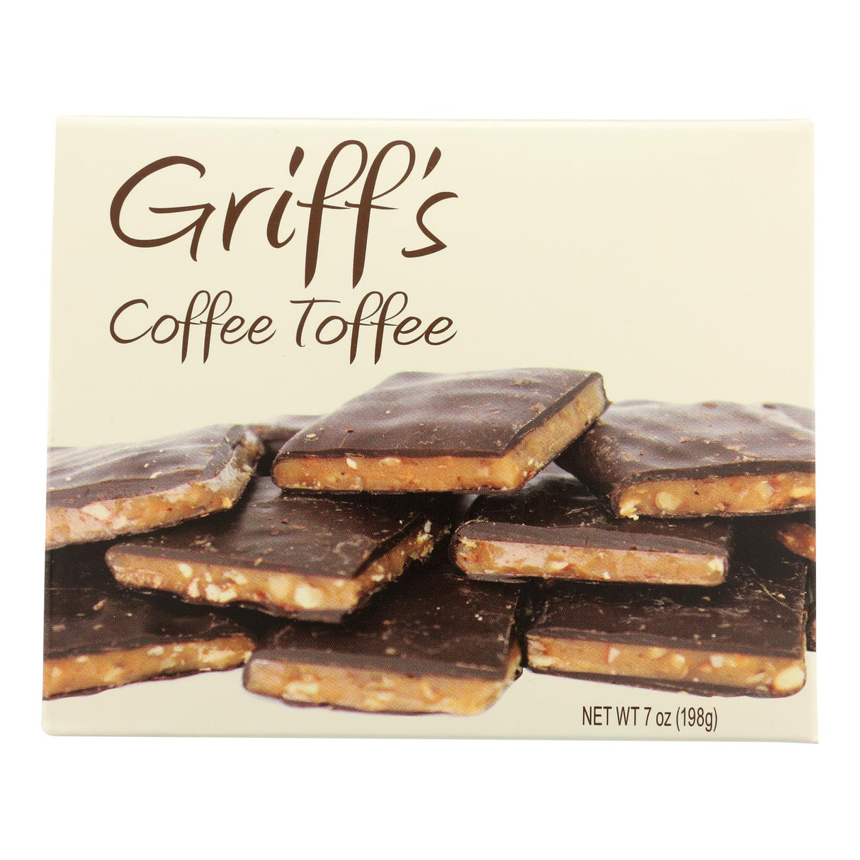 Candy, Toffee, Coffee/Chocolate/Pecan,6 - 7 OUNCE