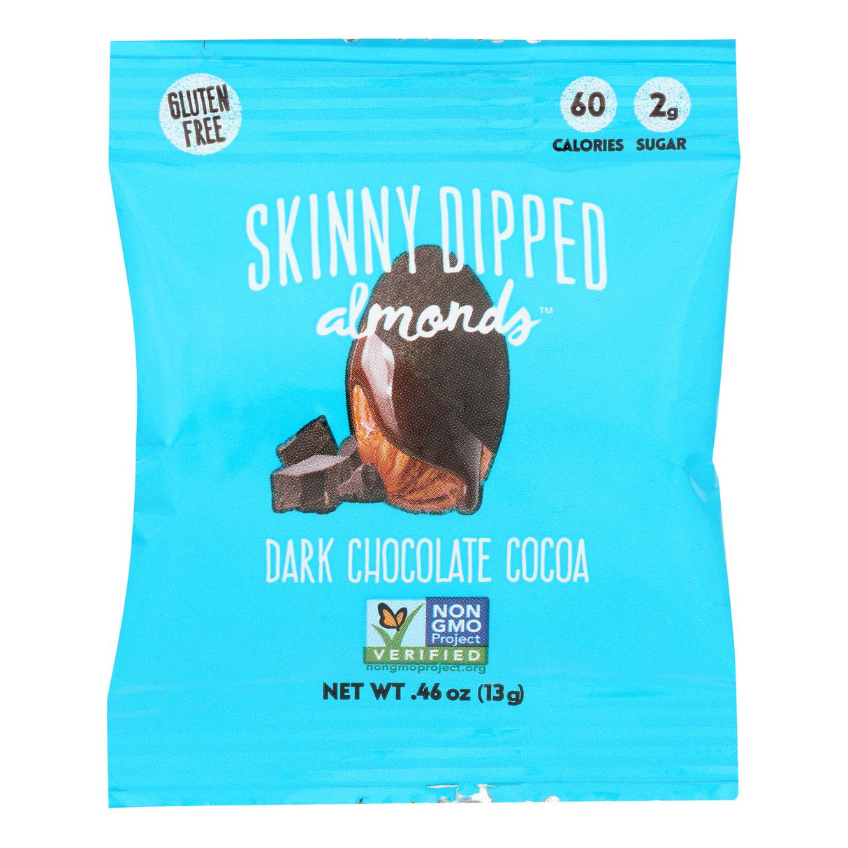 Almonds, Dark Chocolate Cocoa Covered, Single-Serve,24 - 0.46 OUNCE