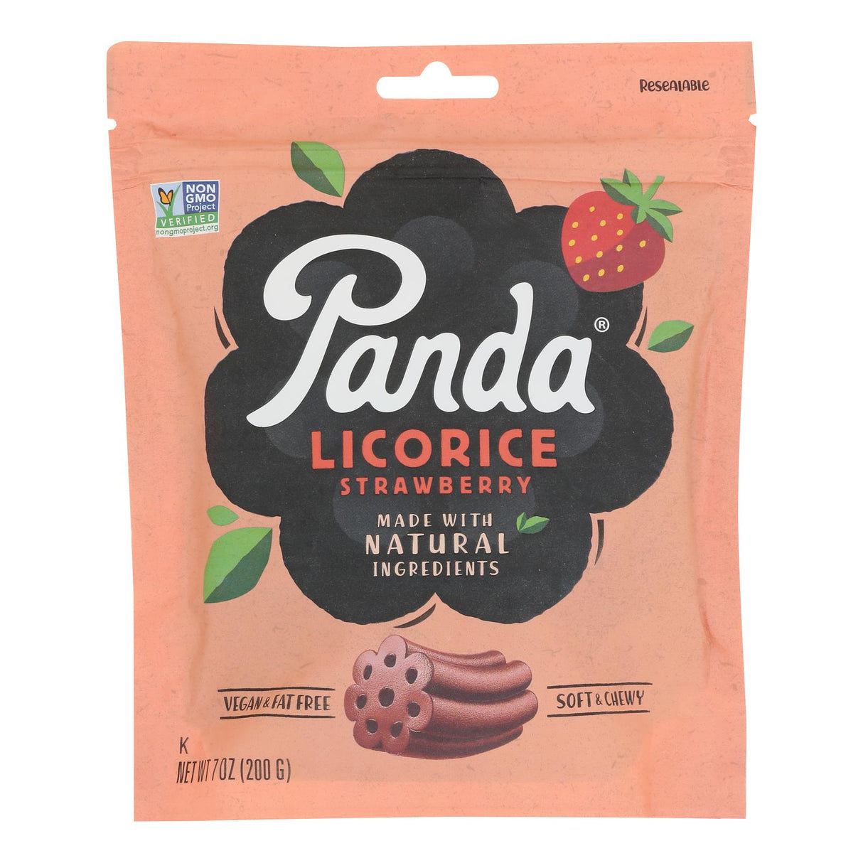 Candy, Licorice Bites, Soft, Strawberry,8 - 7 OUNCE