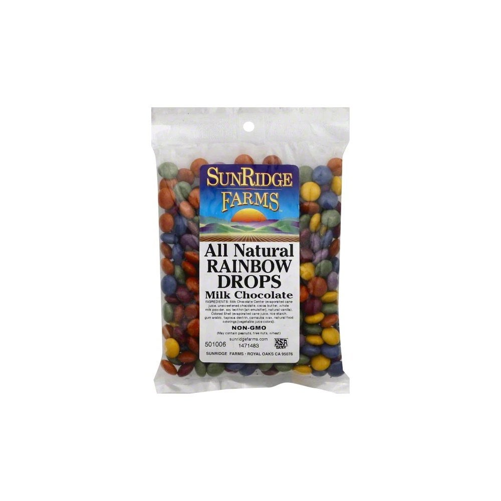 Candy, Milk Chocolate, Rainbow Drops, Bulk,1 - 16 POUND