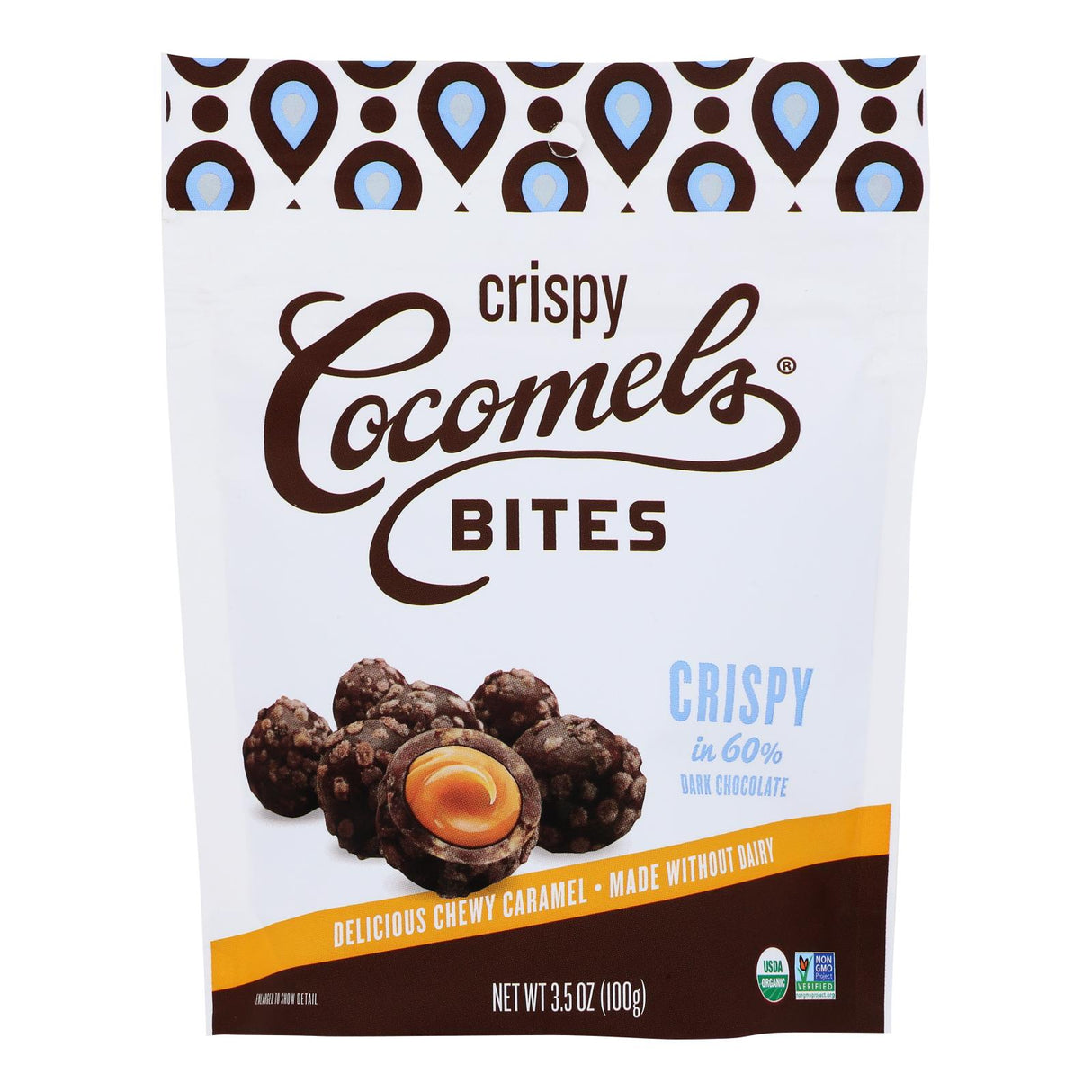 Candy, Dark Chocolate, Crispy, Caramel,6 - 3.5 OUNCE