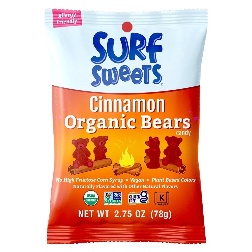 Candy, Gummy Bear, Cinnamon,12 - 2.75 OUNCE