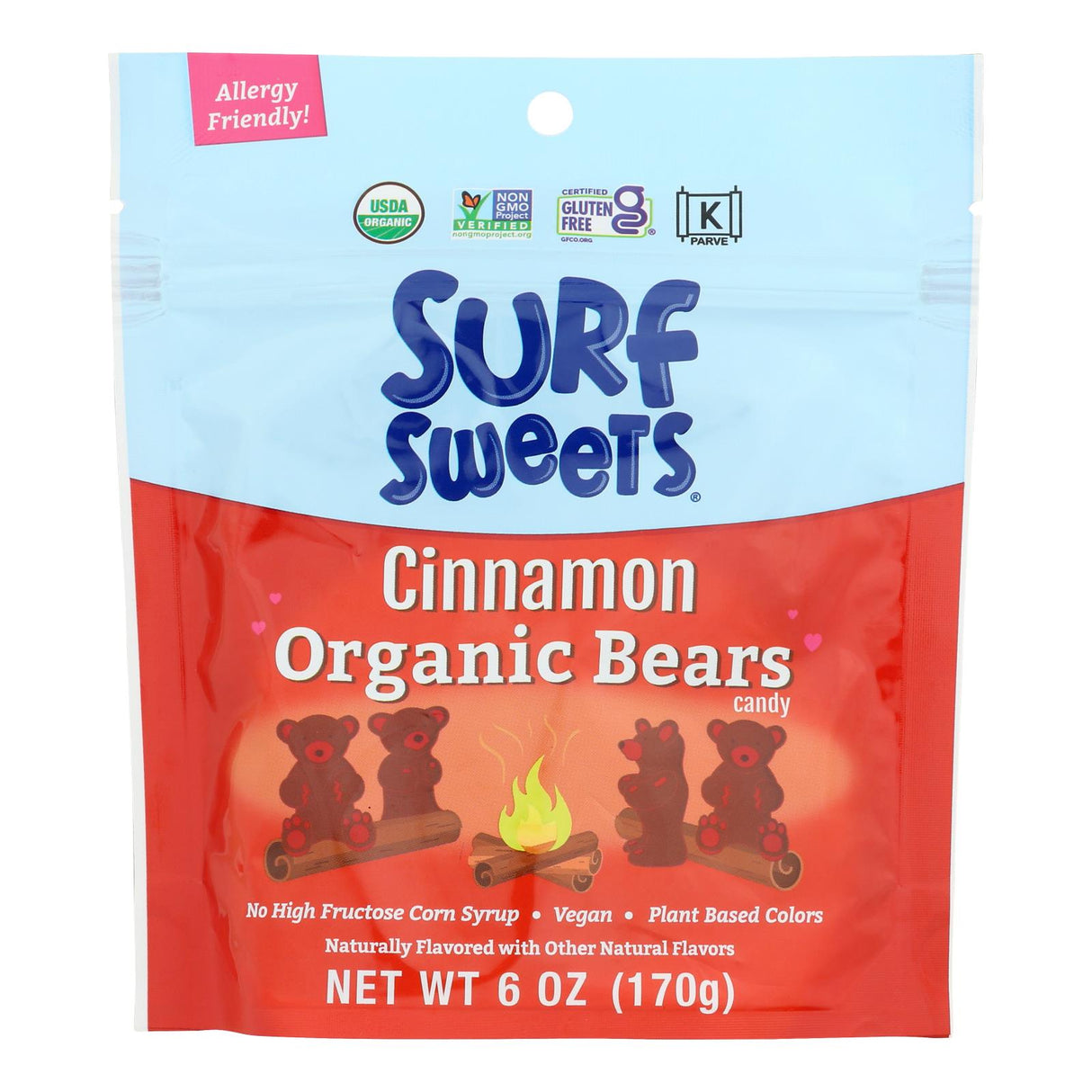 Candy, Gummy Bear, Cinnamon,8 - 6 OUNCE