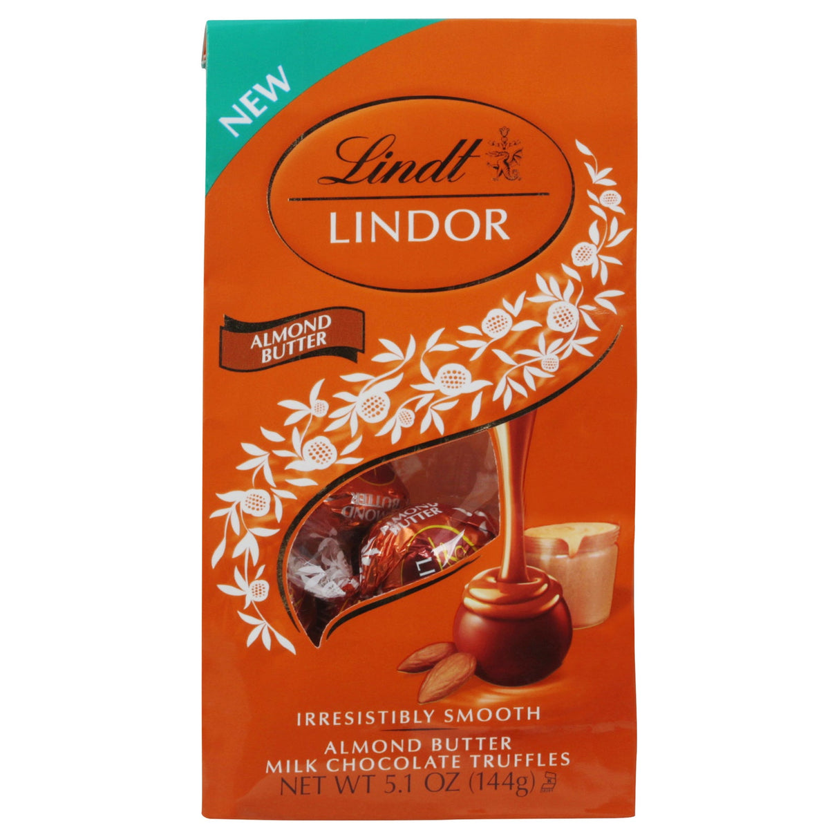Candy, Truffle, Almond Butter Milk Chocolate, Individually-Wrapped,6 - 5.1 OUNCE