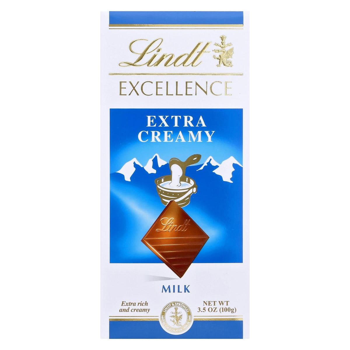 Chocolate Bars, Milk, Excellence Extra Creamy,12 - 3.5 OUNCE