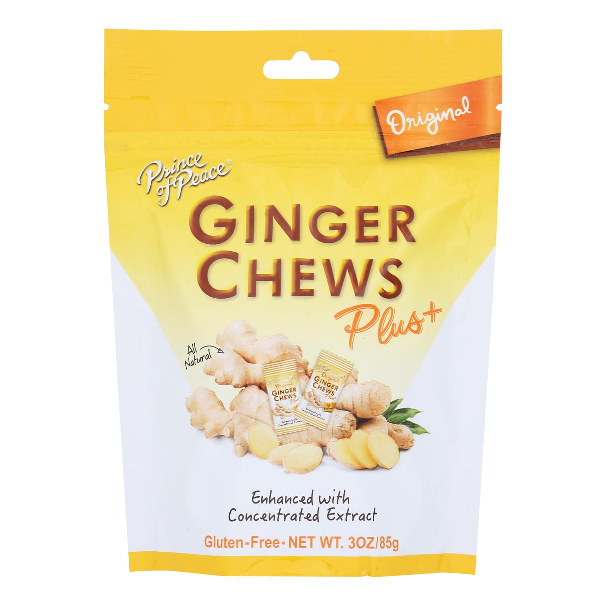 Candy, Ginger Chew, Original, Individually-Wrapped,6 - 3 OUNCE