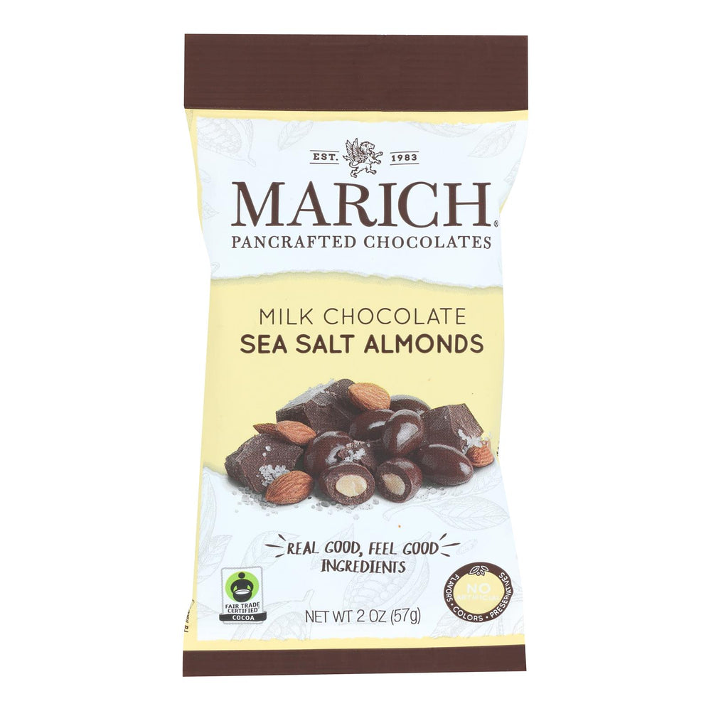 Almonds, Milk Chocolate Covered Salted,12 - 2 OUNCE