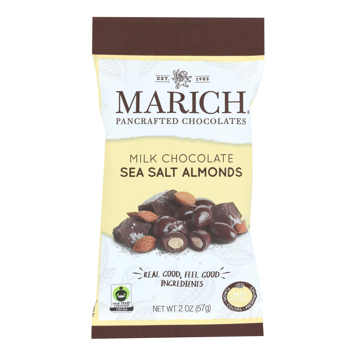 Almonds, Milk Chocolate Covered Salted,12 - 2 OUNCE