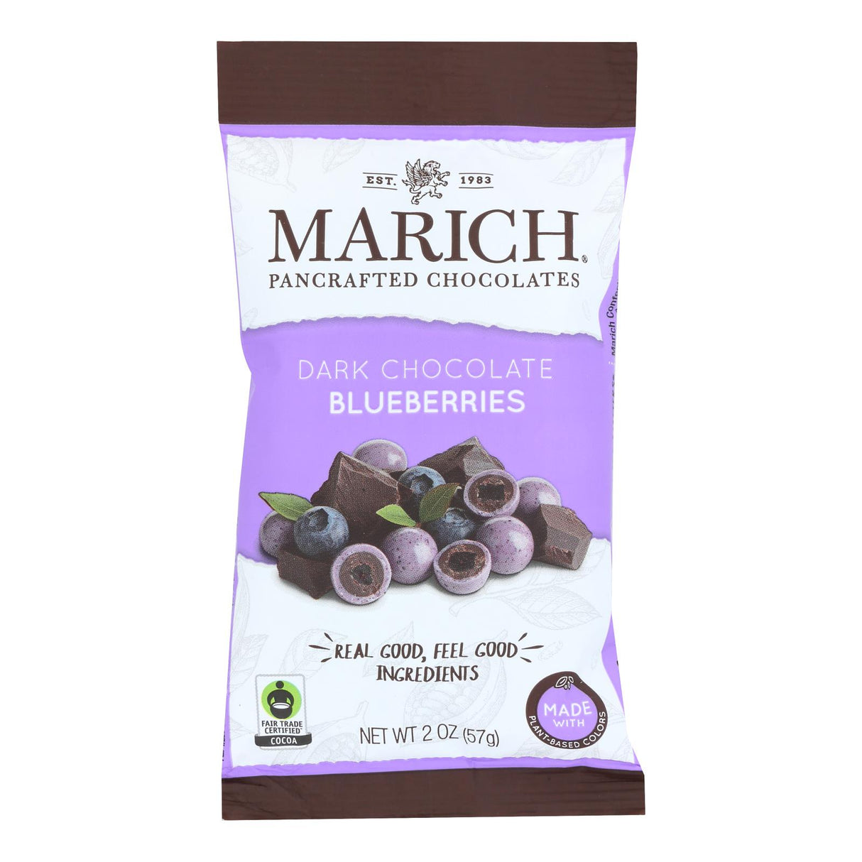Blueberries, Dark Chocolate-Coated,12 - 2 OUNCE