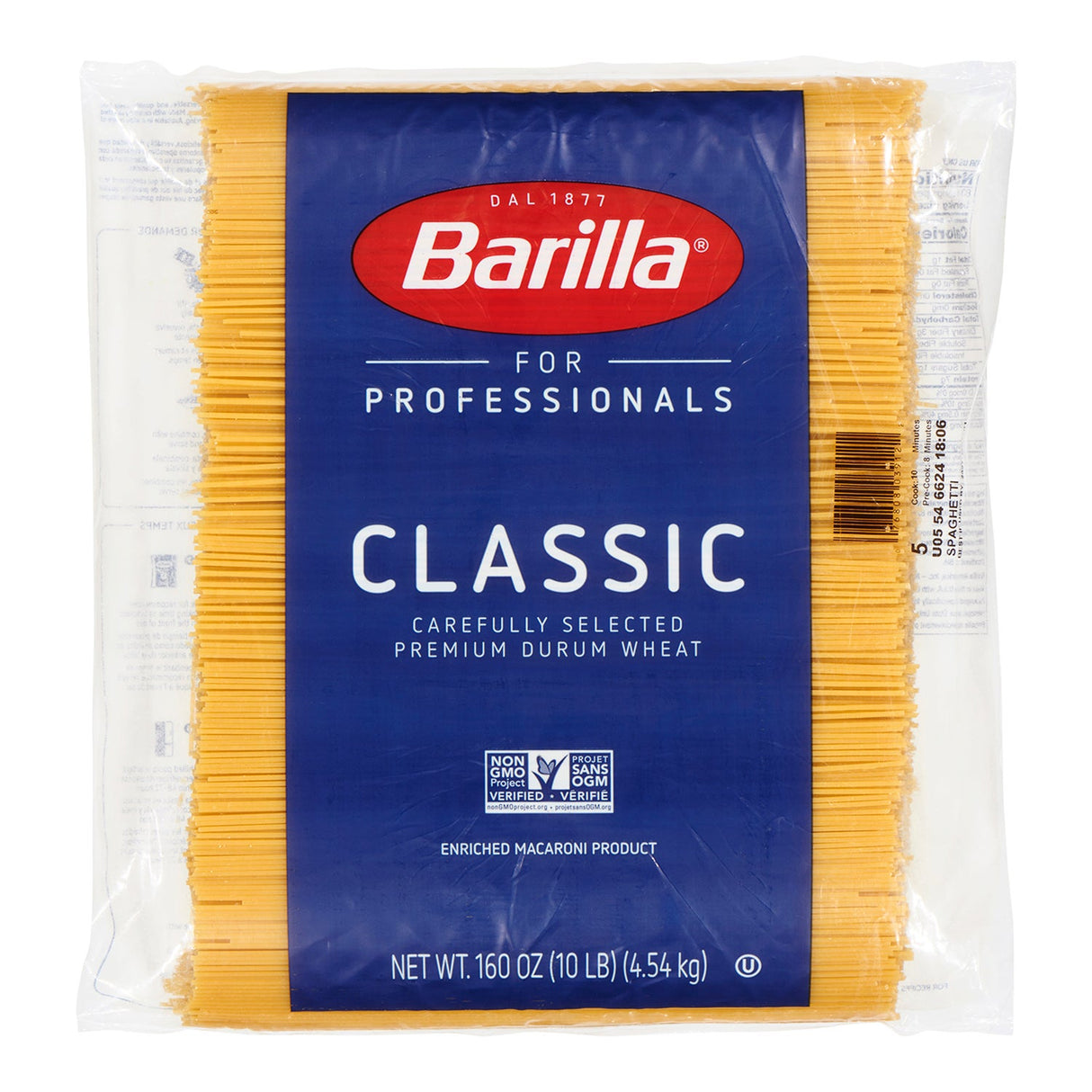 Pasta, Spaghetti, Bulk,2 - 160 OUNCE