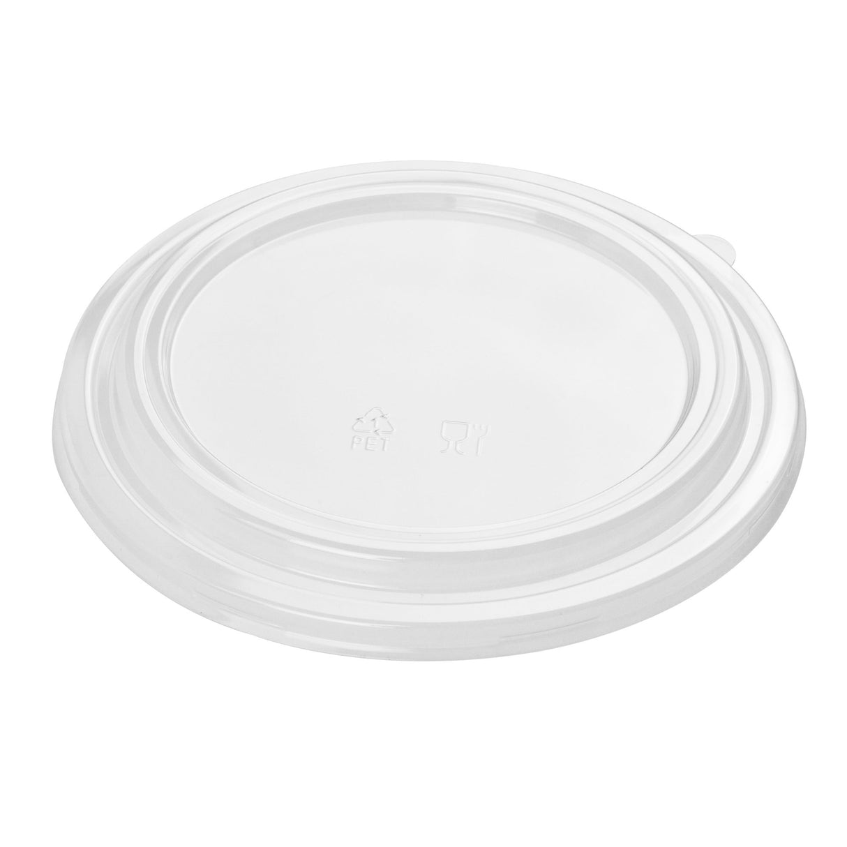 Lids, Dome Bio Salad, Plastic, Clear, for 44 Ounce Bio Salad Containers, 44 Ounce,1 - 200 COUNT