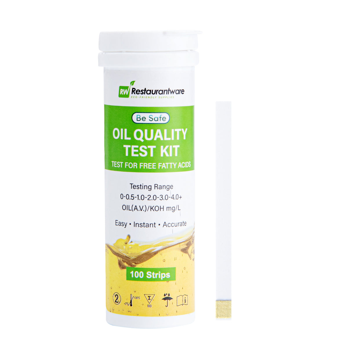 Test Strips, Oil Quality,1 - 100 COUNT