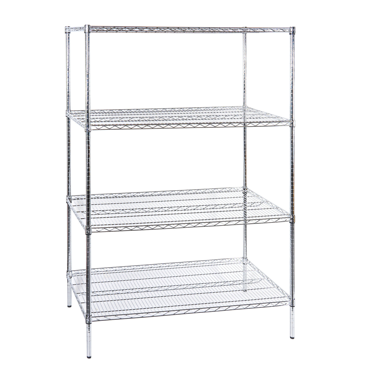 Shelves, NSF, RW Base, 18 x 24 Inch, Chrome, Without Posts,4 - 1 EACH
