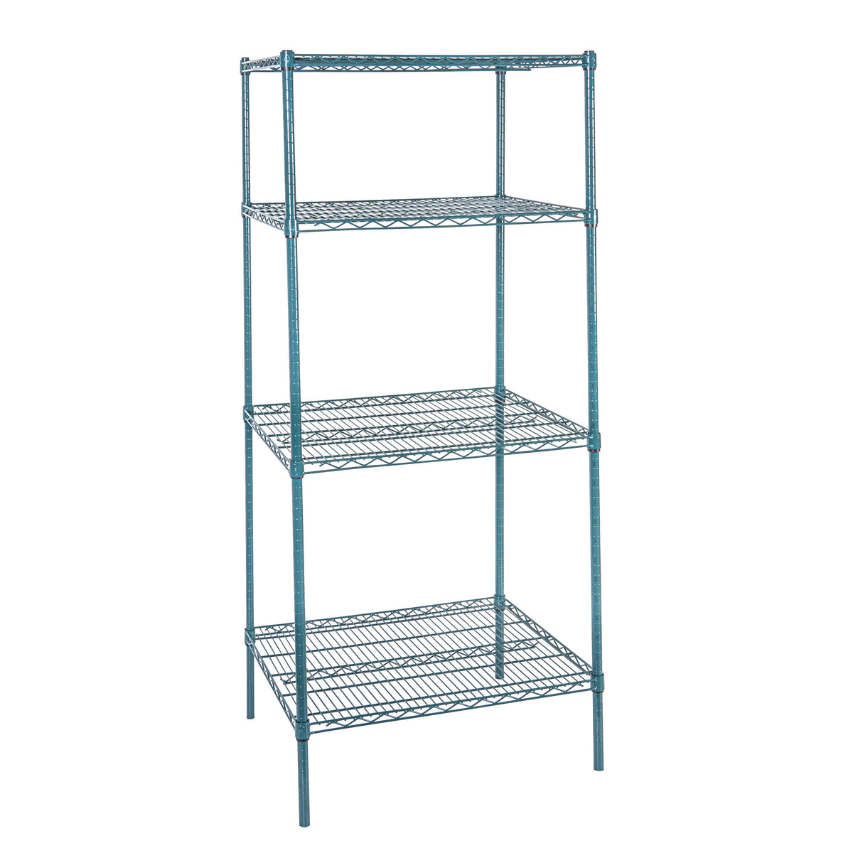 Shelves, NSF, RW Base, 24 x 30 Inch, Green, Epoxy, Corrosion-Resistant,4 - 1 EACH