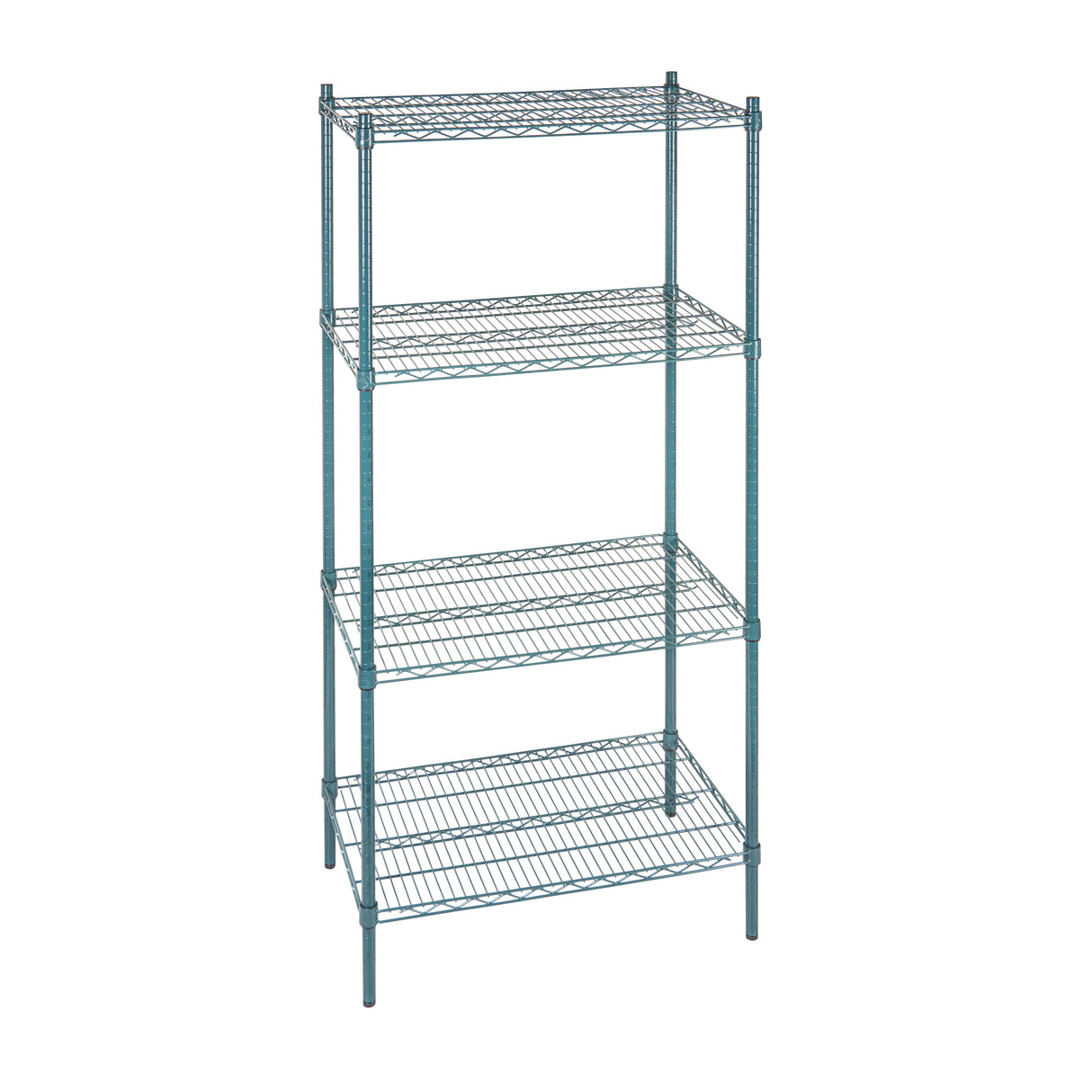 Shelves, NSF, RW Base, 18 x 30 Inch, Green, Epoxy, Corrosion-Resistant,4 - 1 EACH