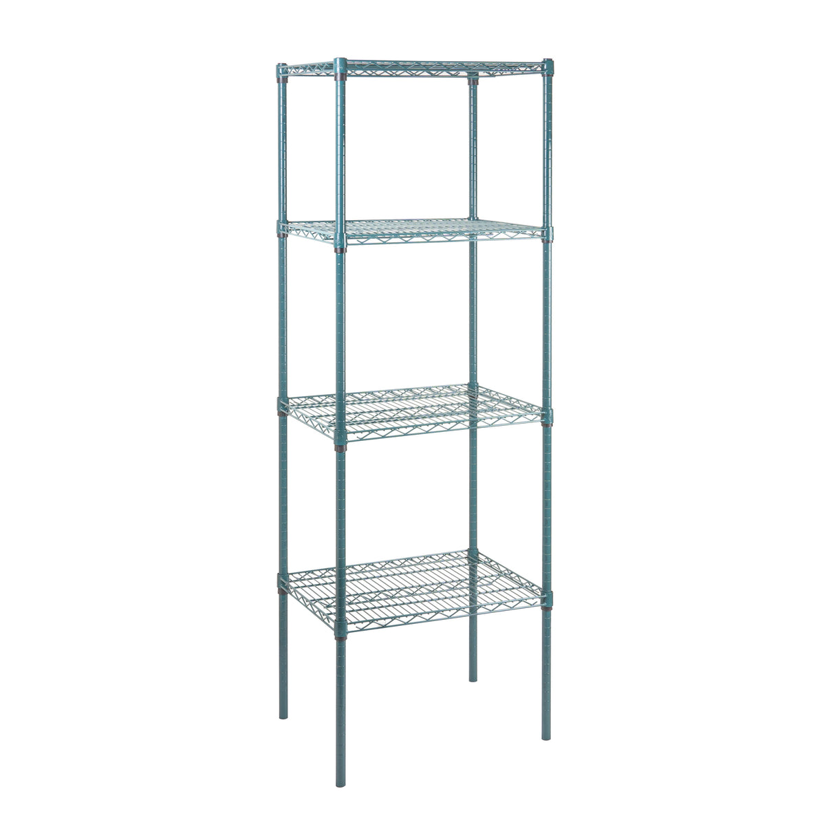 Shelves, NSF, RW Base, 18 x 24 Inch, Green, Epoxy, Corrosion-Resistant,4 - 1 EACH