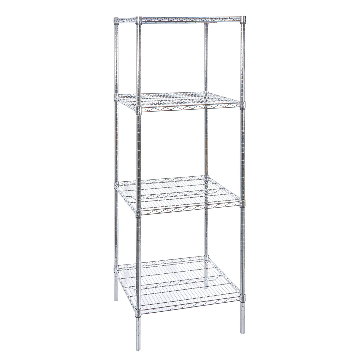 Shelves, NSF, RW Base, 24 x 24 Inch, Chrome,4 - 1 EACH