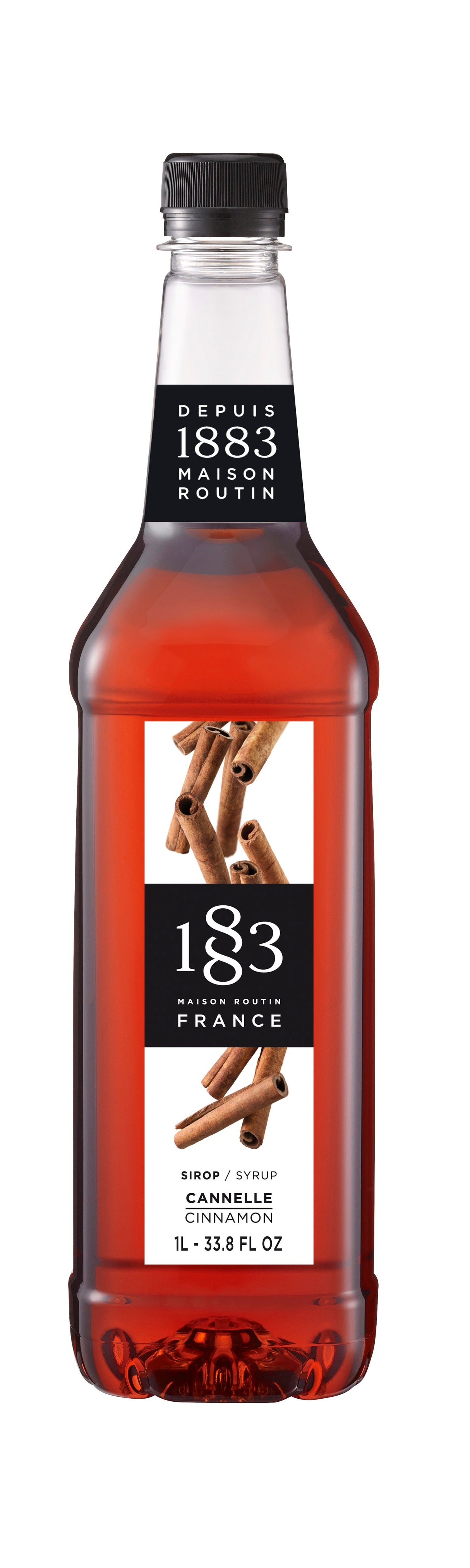 Beverage Syrup, Cinnamon, Plastic,2 - 1 LITER