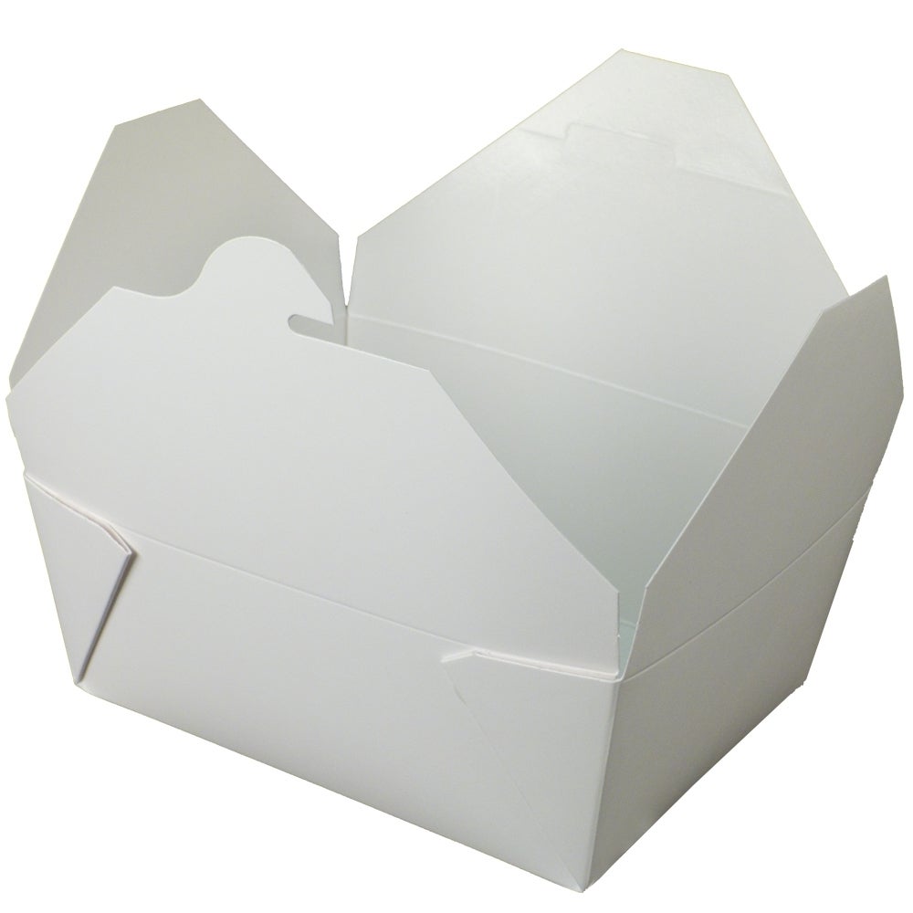 Containers, Food, #8, Paper, White,6 - 50 COUNT