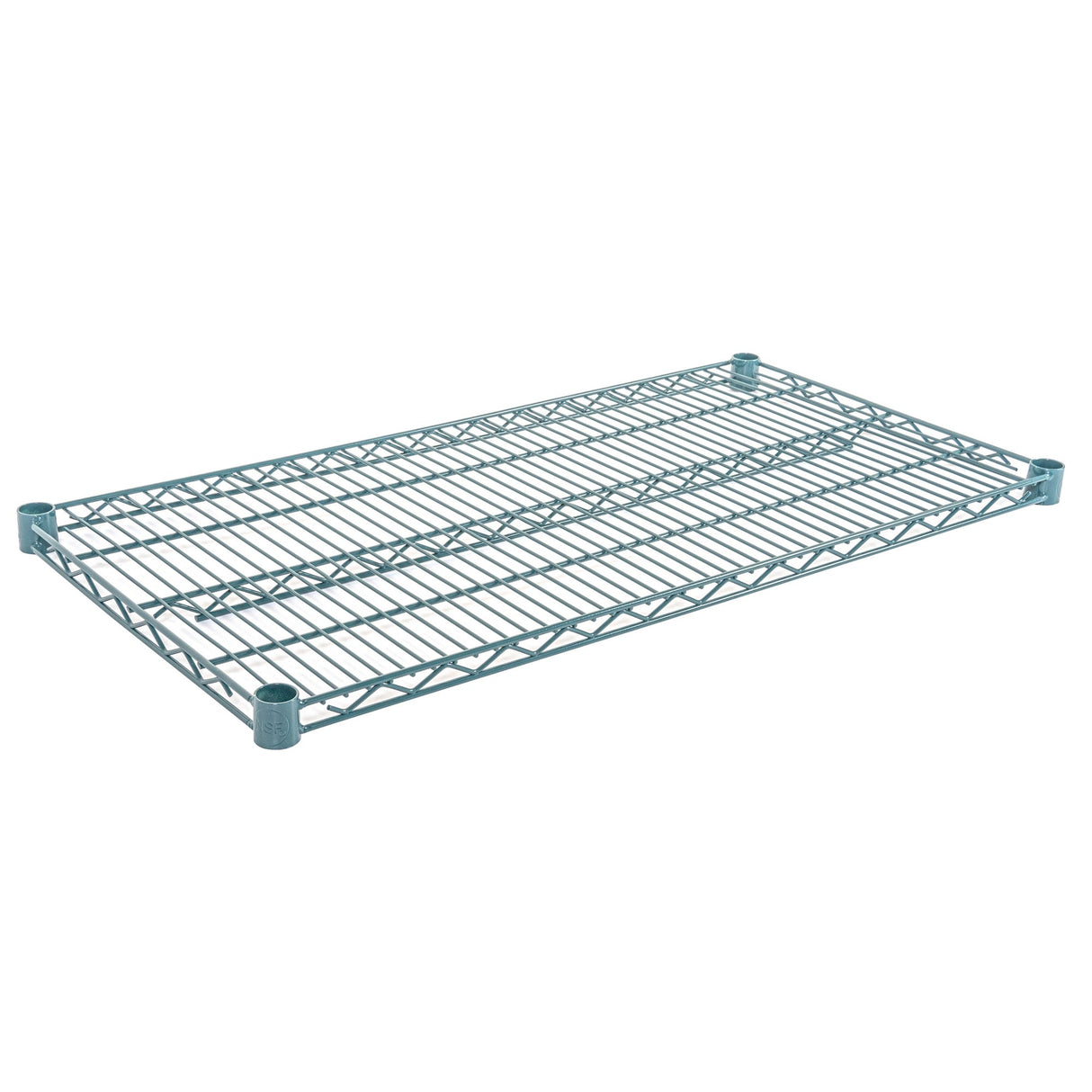 Shelves, NSF, RW Base, 18 x 36 Inch, Green, Epoxy, Corrosion-Resistant,4 - 1 EACH