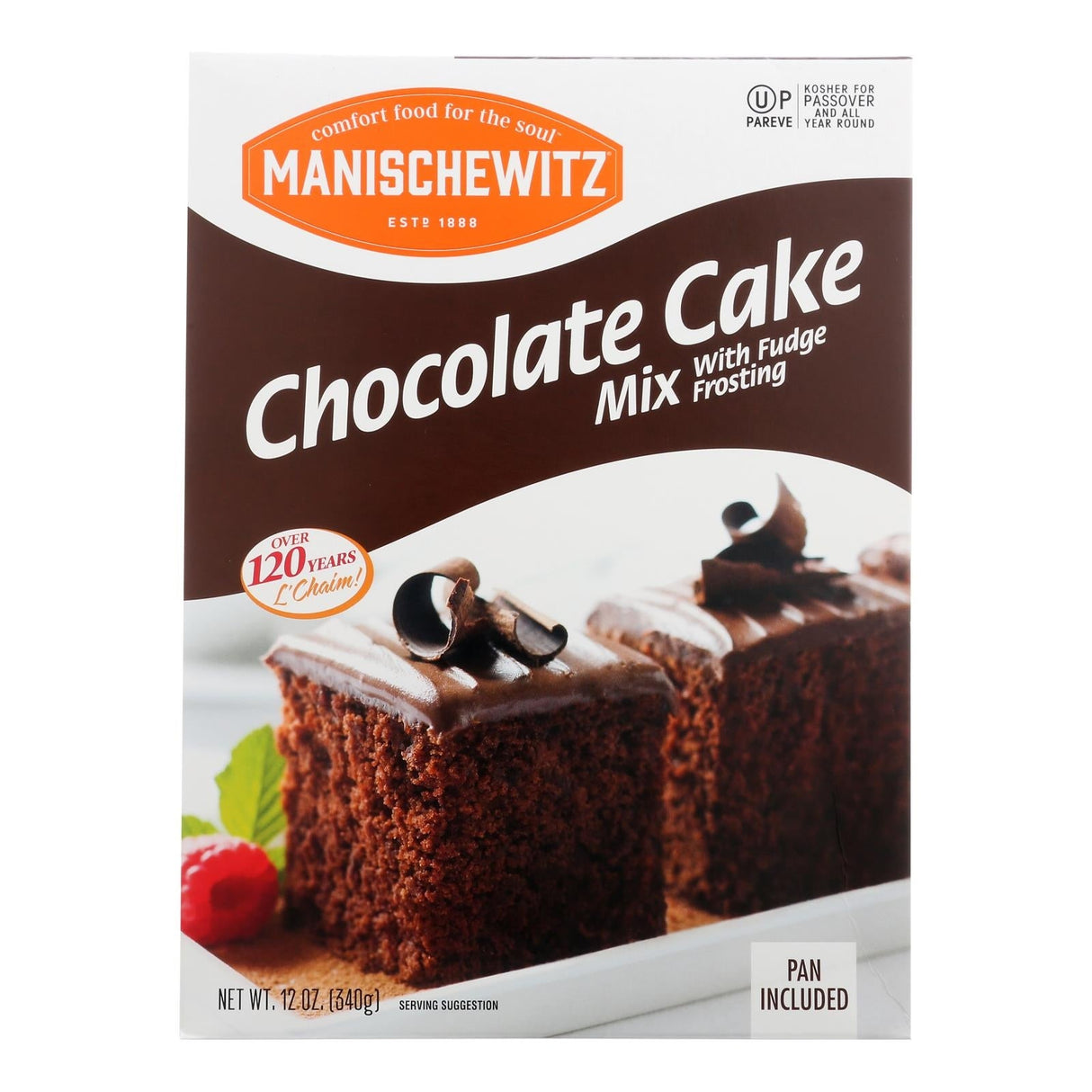 Mix, Cake, Chocolate, includes Chocolate Fudge Frosting & B,12 - 12 OUNCE