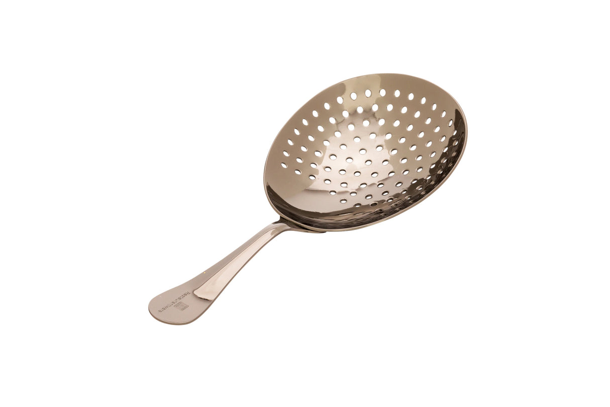 Strainer, Bar Lux Julep, Black Plated,1 - 1 EACH