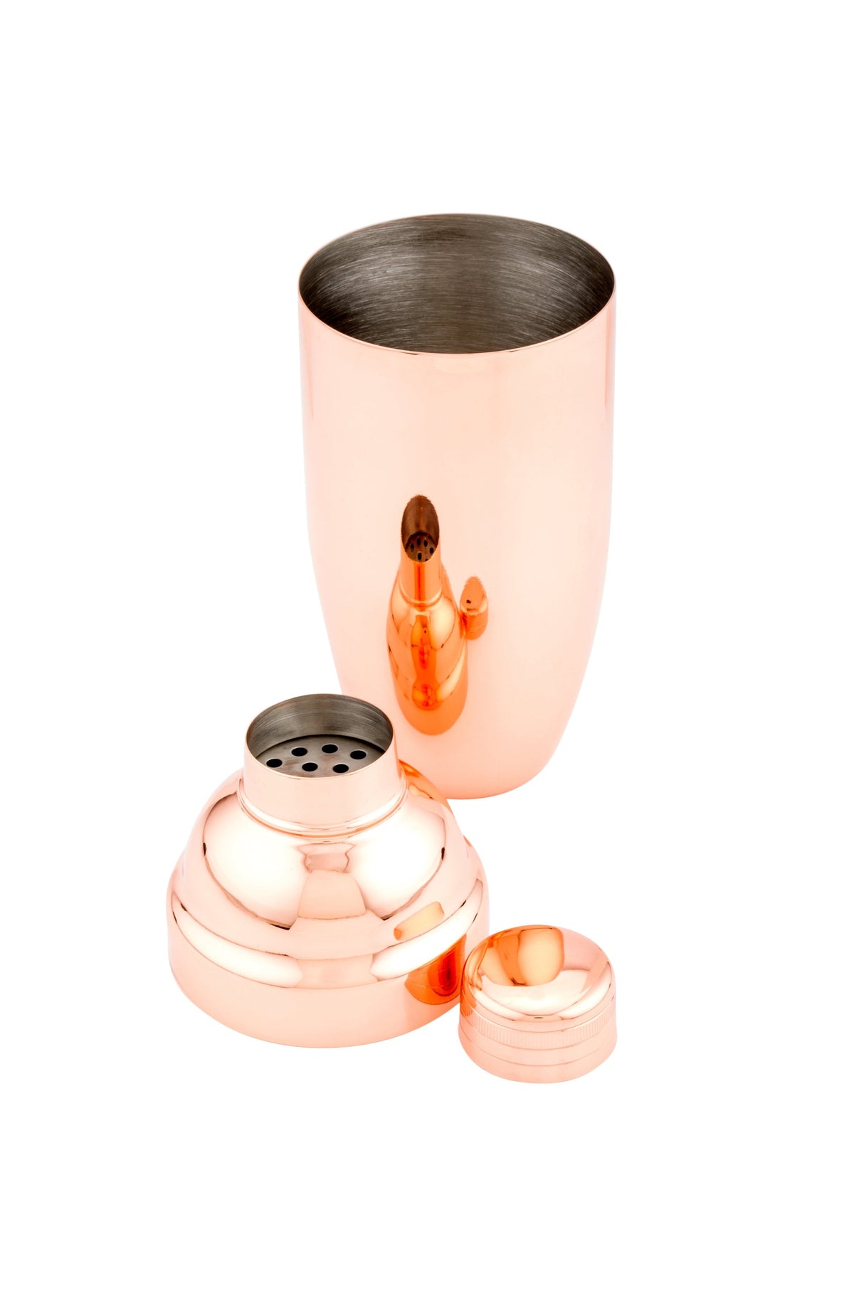 Shaker, Cobbler, Copper-Plated, Stainless Steel,1 - 1 EACH
