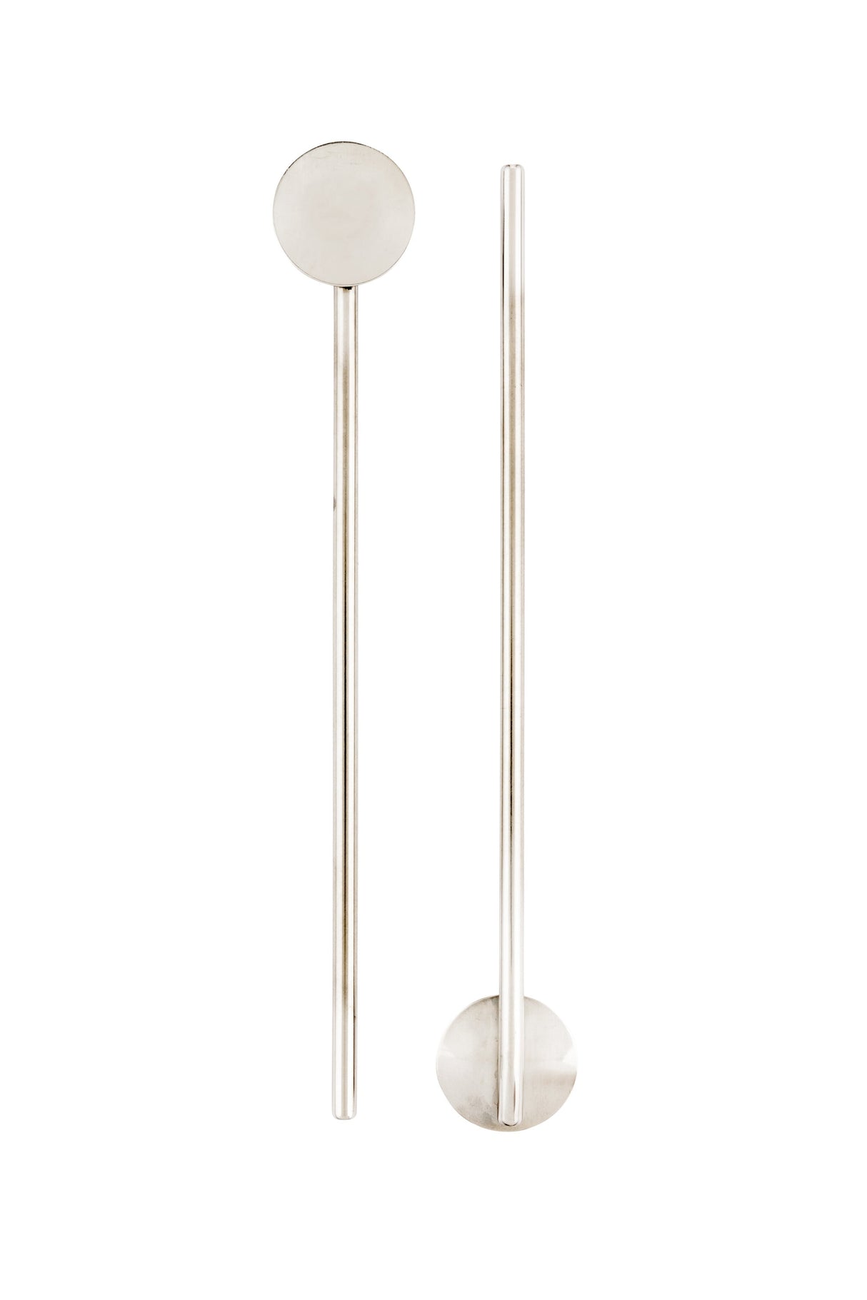 Spoon Straws, Julep, 7.5 Inch, Stainless Steel, 7.5 Linear Inch,1 - 2 COUNT